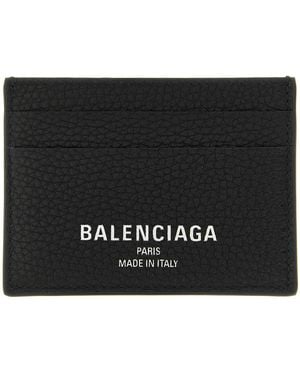 Balenciaga 'Credit' Card Holder - Black
