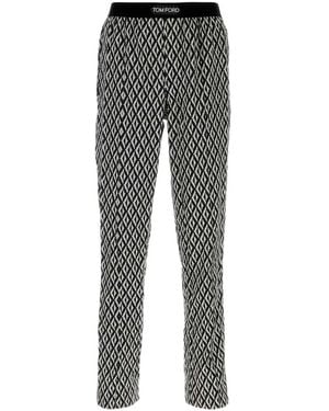Tom Ford Silk Trousers - Grey