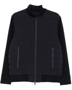 Emporio Armani Nylon Short Down Jacket - Blue