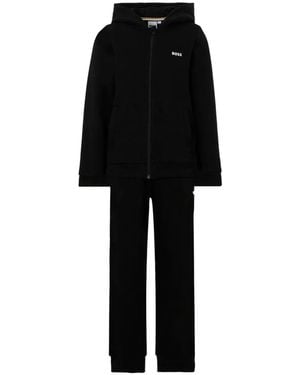 BOSS Trousers Set With Sweatshirt - Black