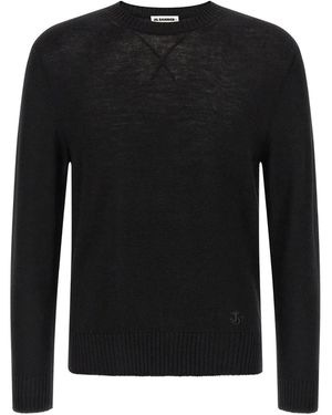 Jil Sander Wool Sweater - Black