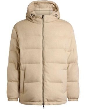 Etro Down Jacket W/ Welt Pkt Da Xs A 3 - Natural