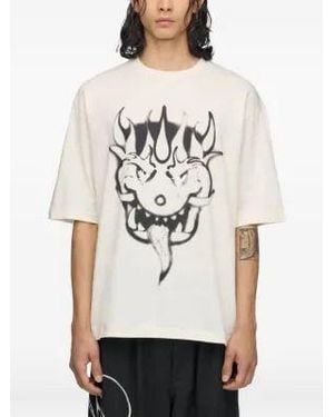 Y-3 Chito T-Shirt With Graphic Print - Natural