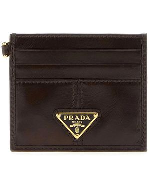 Prada Portacarte Di Cred - Black
