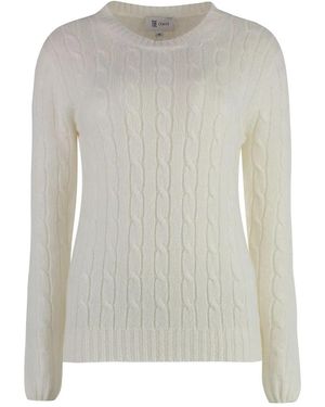 THE (Alphabet) The (Knit) - White