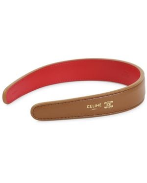 Celine Tan Bicolor Headband - Red