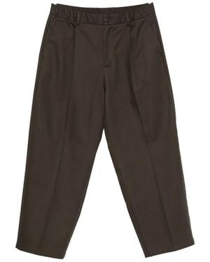 Herno Cotton Trousers - Grey