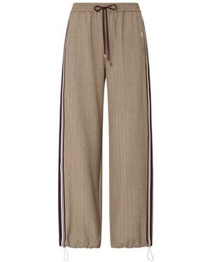 Liu Jo Cotton Pants - Natural