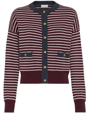 Brunello Cucinelli Cardigan - Red