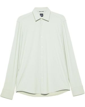 BOSS Polyamide Polyester Shirt - White