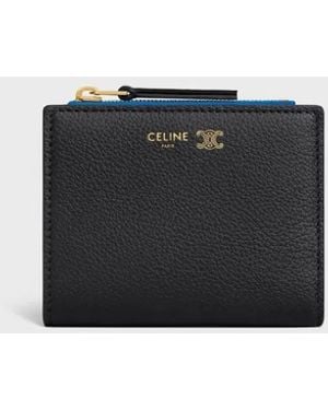 Celine Compact Wallet - Black