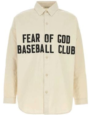 Fear Of God Relaxed Shirt - Natural