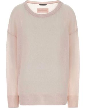 Balenciaga Pastel Cashmere Oversize Jumper - Natural