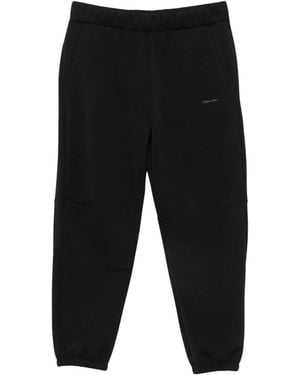 Calvin Klein Logo-Print Track Pants - Black