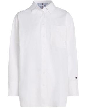 Tommy Hilfiger Long-Sleeved Shirt - White