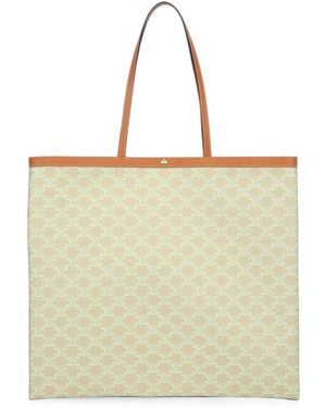 Celine Large Flat Shopper - Natural