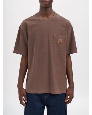 Carhartt T-Shirt Loose Pocket - Brown