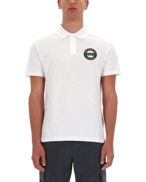 Versace Jeans Couture Polo With Logo - White