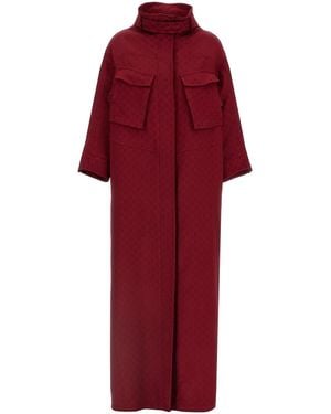 Gucci Gg Coat - Red