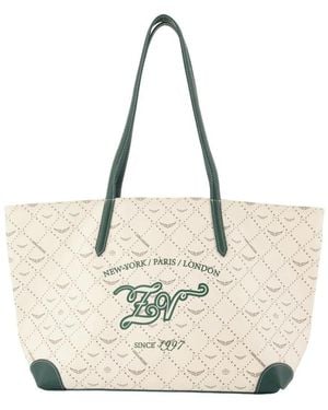 Zadig & Voltaire Zadig&Voltaire Z Monogram Tennis Shopper Bag - Metallic