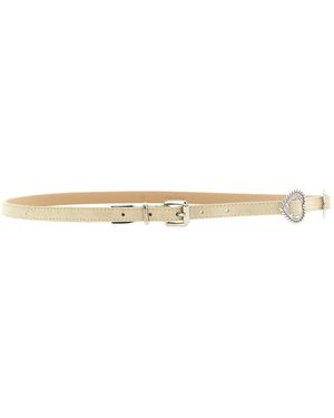 KATE CATE 'Ranchera' Belt - White