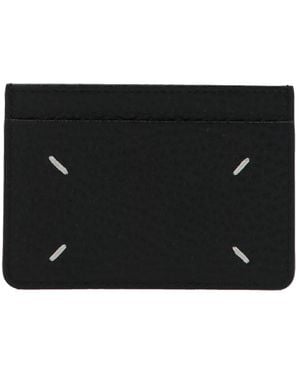 Maison Margiela Logo Card Holder - Black
