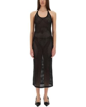 Courreges "Holistic" Long Dress - Black