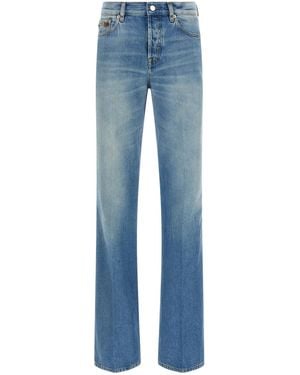 Gucci Flared Leg Jeans - Blue