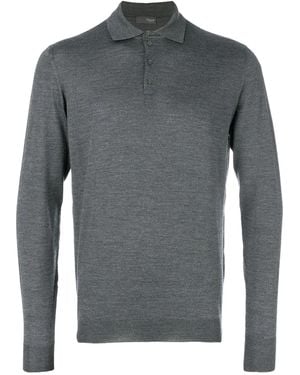 Drumohr Polo - Gray