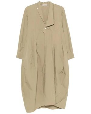 High Accord Midi Dress - Natural
