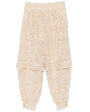 Zimmermann Luna Harem Pants - Natural