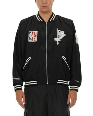 3.PARADIS Varsity Jacket - Black