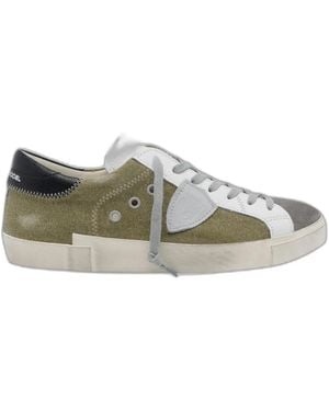 Philippe Model Prsx Low Sneakers - Green