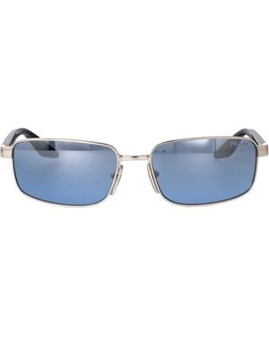 Prada Linea Rossa Metal Sunglasses - Blue