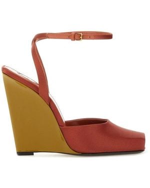 Saint Laurent Sandal "The Scandal" - White