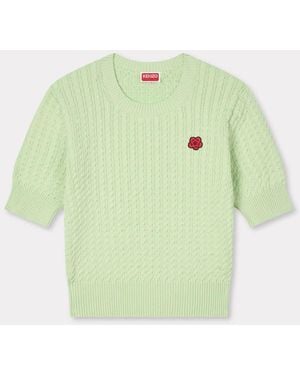KENZO Cotton Wool Jersey - Green