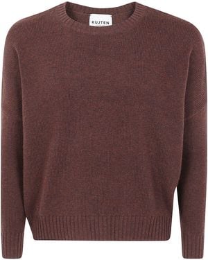 Kujten "Romelie" Round Neck - Brown
