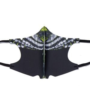 Marcelo Burlon Birds Wings Mask - Blue