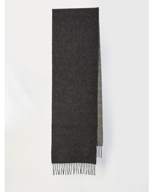 Loewe Wool And Cashmere Scarf - Grey