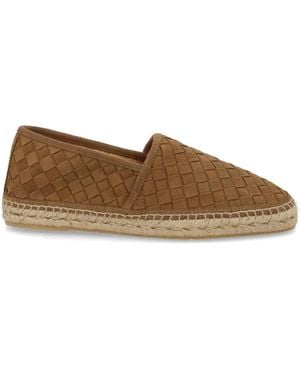Castañer Castañer Leather Flat - Brown
