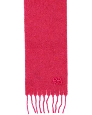 Ruslan Baginskiy Wool Scarf - Pink