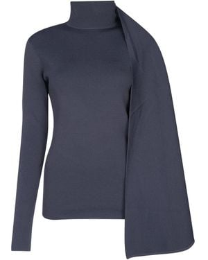 Entire studios Wrap Sweater - Blue