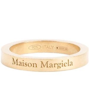 Maison Margiela Logo Reference Ring 3 Mm - Natural