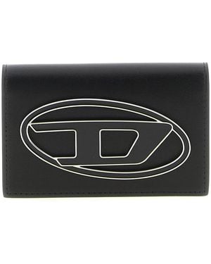DIESEL 'Holi-D' Card Holder - Black