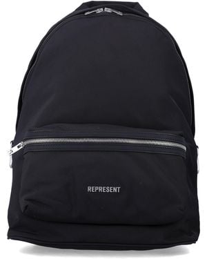 Represent Nylon Backpack - Blue