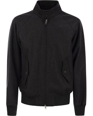 Baracuta Giubbotto Melton - Black
