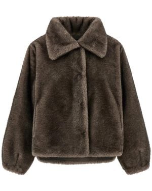 Lou Andrea Mink Faux Fur - Brown