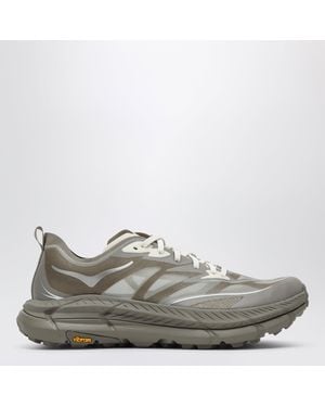 Hoka One One One One Mafate Speed 4 Lite Sneakers Light Roast/Oatmilk - Gray