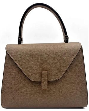 Valextra "Iside" Mini Tote Bag - Brown
