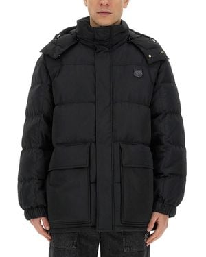 Maison Kitsuné Maison Kitsuné Jacket With Logo - Black